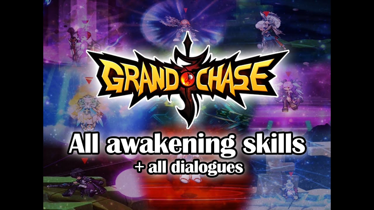 Grand Chase Classic - All awakening skills (+ all dialogues, Eng/Esp)