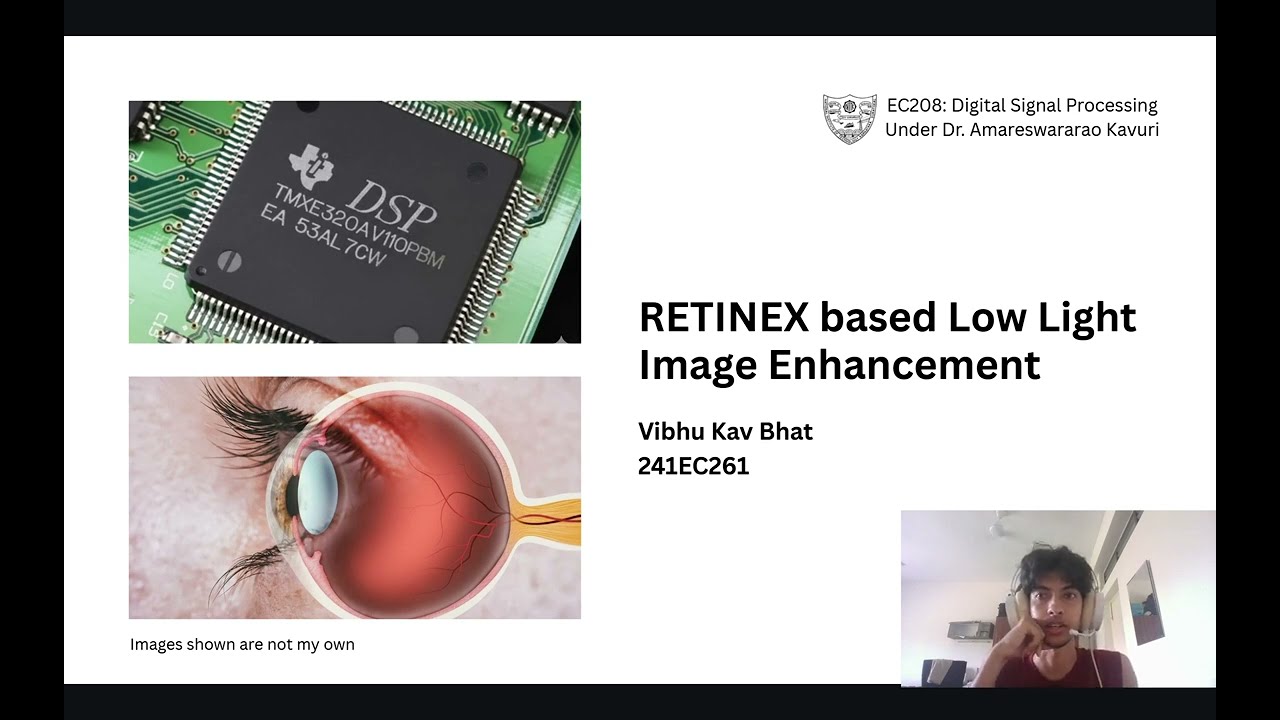 RETINEX based Low Light Image Enhancement