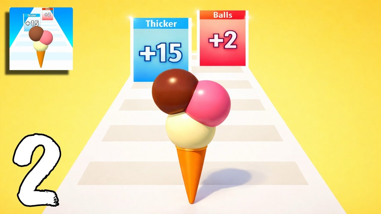 Ice Cream Rush - Gameplay Walkthrough ( Android, iOS )
