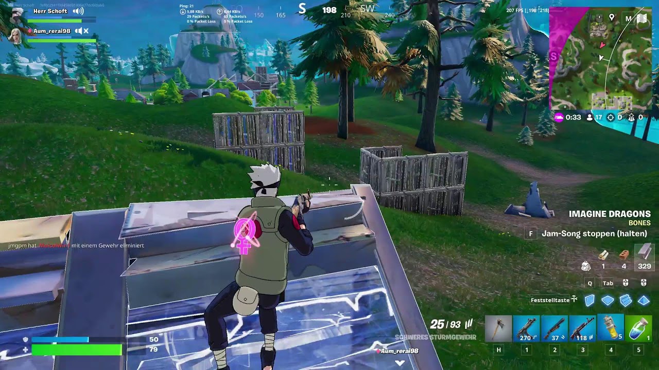 Fortnite mit Ponlakrit auf PC