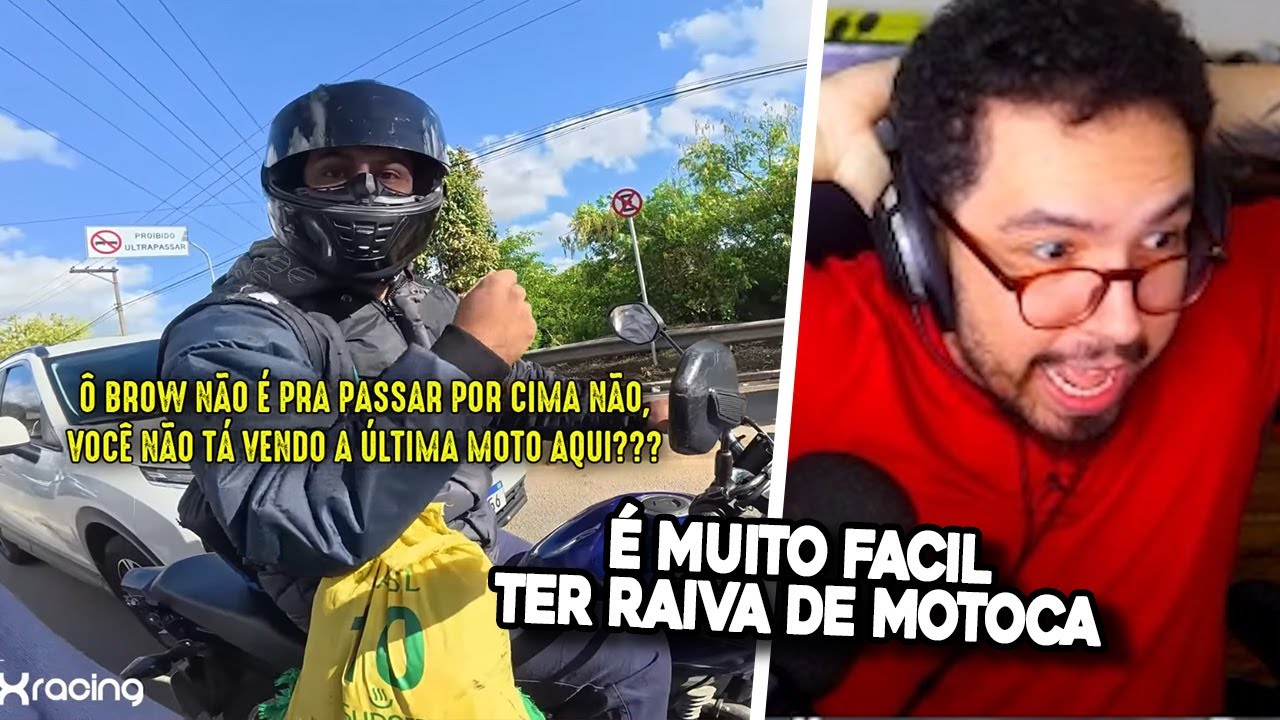&Eacute; MUITO FACIL TER RAIVA DE MOTOQUEIRO... YETZ  REAGINDO OBSERVA&Ccedil;&Otilde;ES DIARIAS 297