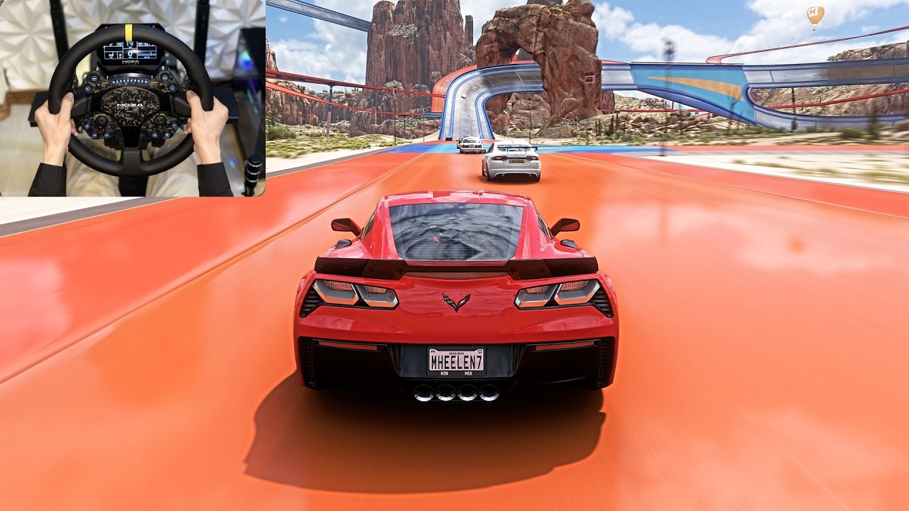 1270HP Chevrolet Corvette Z06 |Racing Hot Wheels Forza horizon 5 |Steering Wheel Gameplay