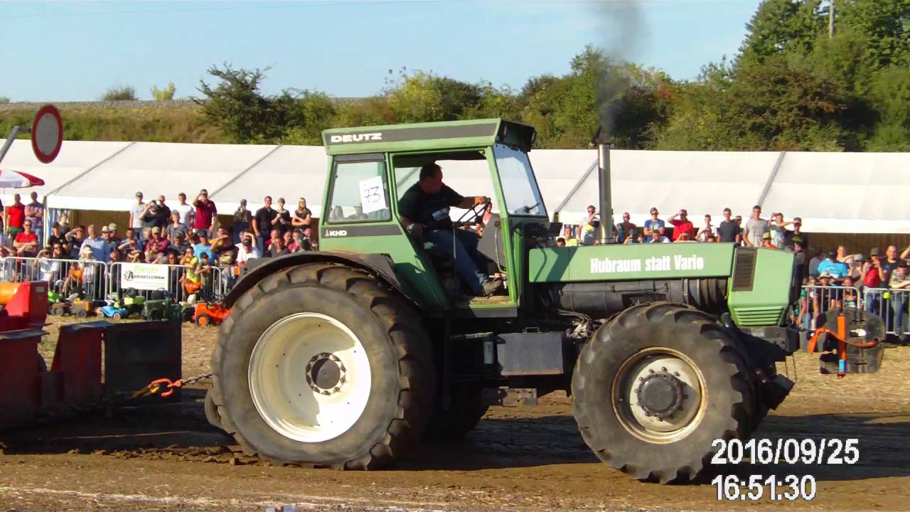 Westhausen 2016  11 Bremswagaziaga Deutz DX 230 Hubraum statt Vario