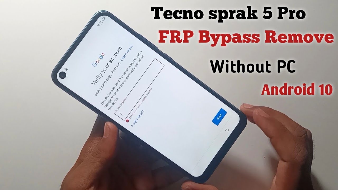 Обход FRP для Tecno Spark 5 pro на Android 10 || Обход FRP для Tecno Spark 5/Обход Google Account...