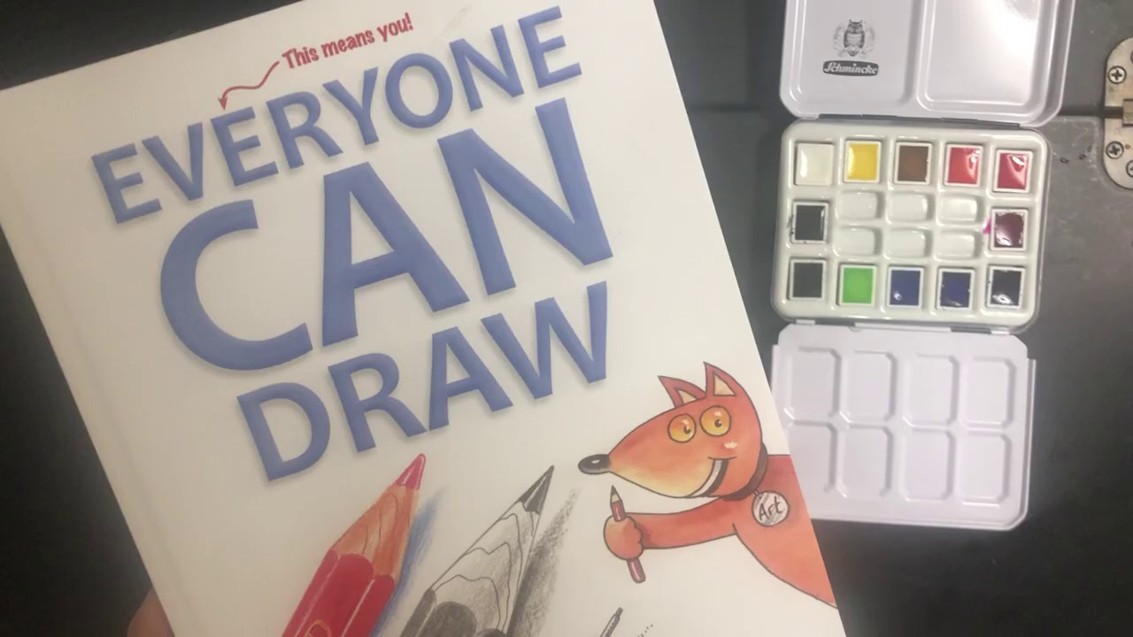 Everyone Can Draw by Shoo Rayner Book flip through