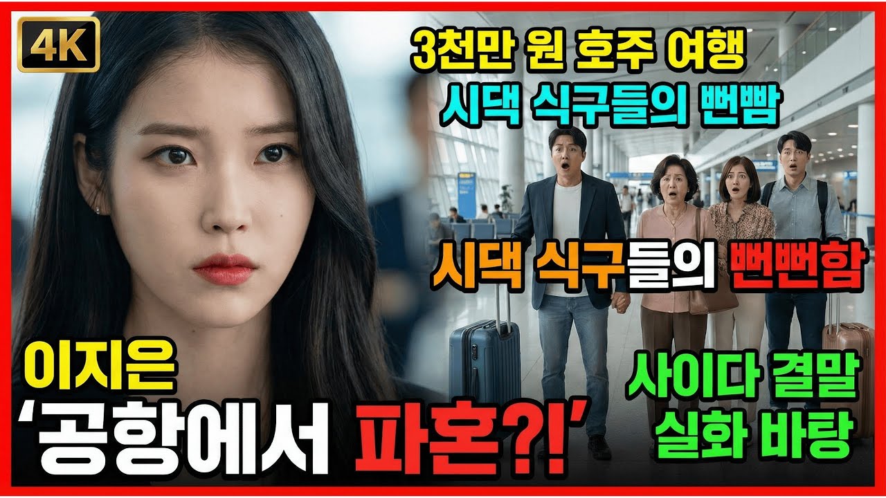 내 돈으로 가는 가족 여행에 무임승차? 공항에서 시댁 식구들 버리고 친정으로 간 사이다 반전