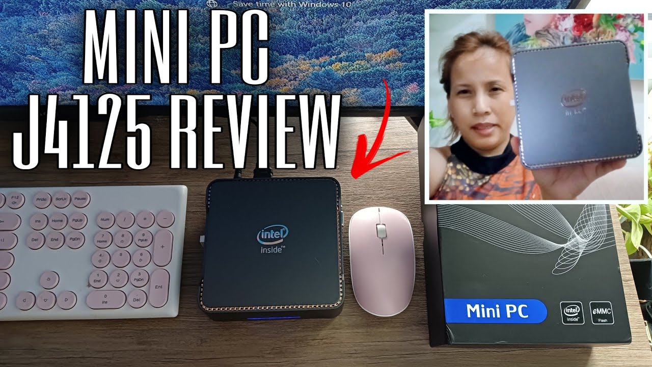 MINI PC J4125 REVIEW + HOW TO INSTALL + SPECS & SAMPLE WATCHING NETFLIX & HBOGO
