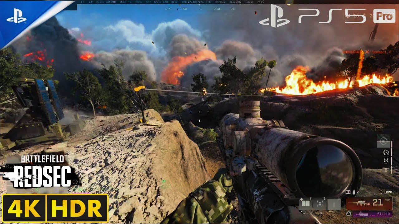 Battlefield 6 _ Redsec Battle Royal 22 Kills Full Gameplay (4K_60FPS HDR)
