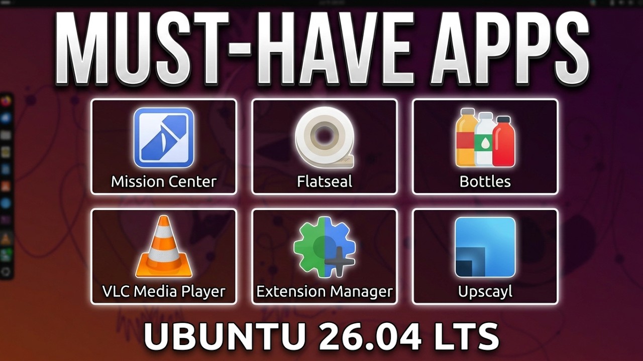 6 обязательных приложений для Ubuntu, которые стоит установить на вашу Ubuntu 26.04 LTS в первую ...