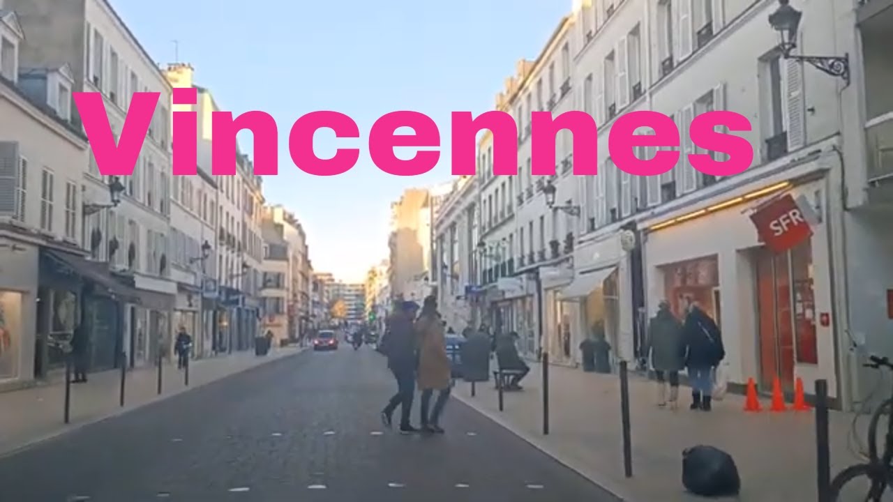 Vincennes 4K- Driving- French region