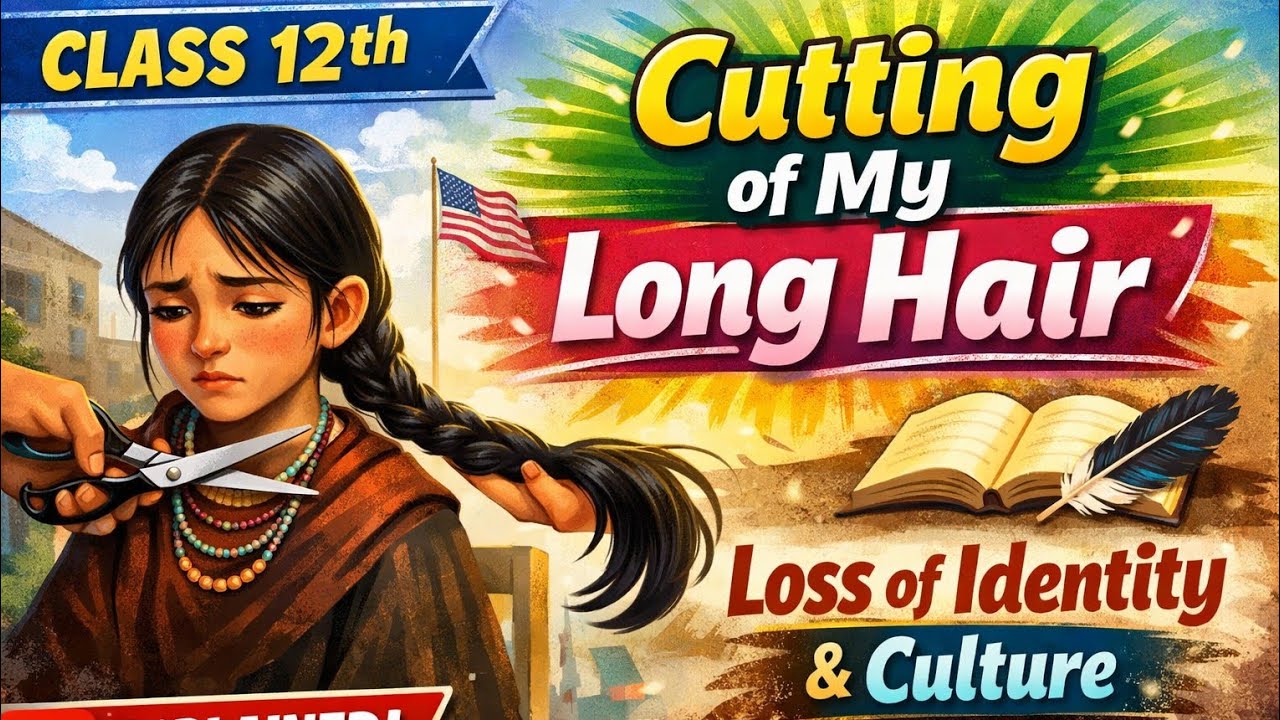 The Cutting of My Long Hair| Explained by Meenakshi Sharma| One Shot | Vistas | Class 12 Boards