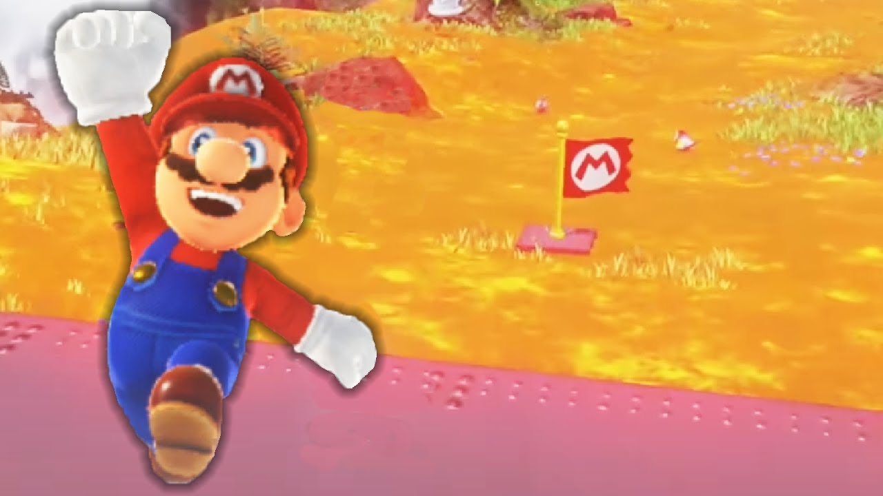 Super Mario Odyssey but the floor is LAVA