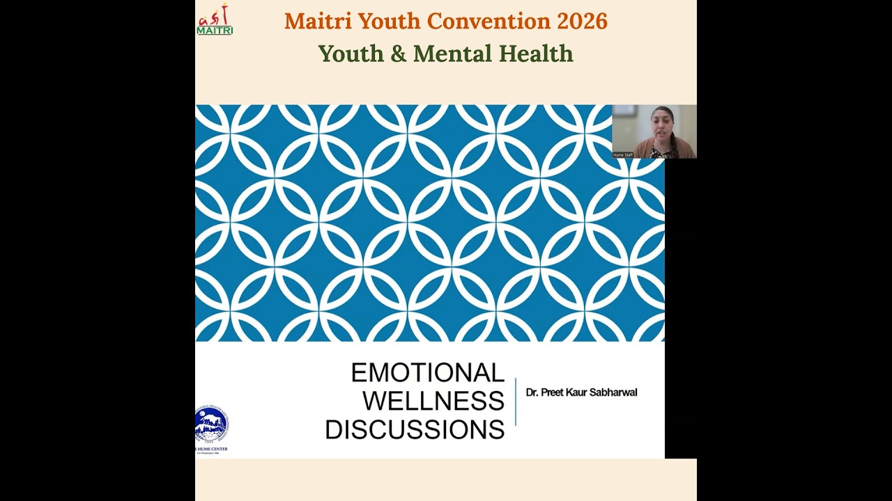 Maitri Youth Convention 2026: Guest speaker - Dr. Preet Sabharwal