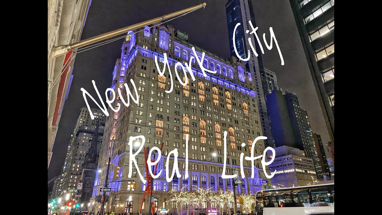 Real New York City. Just listen to the City sounds.
