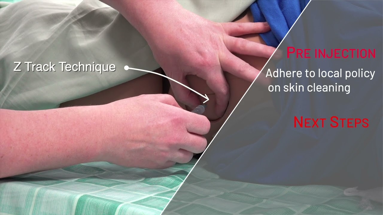 Ventro Gluteal   IM Injection Technique