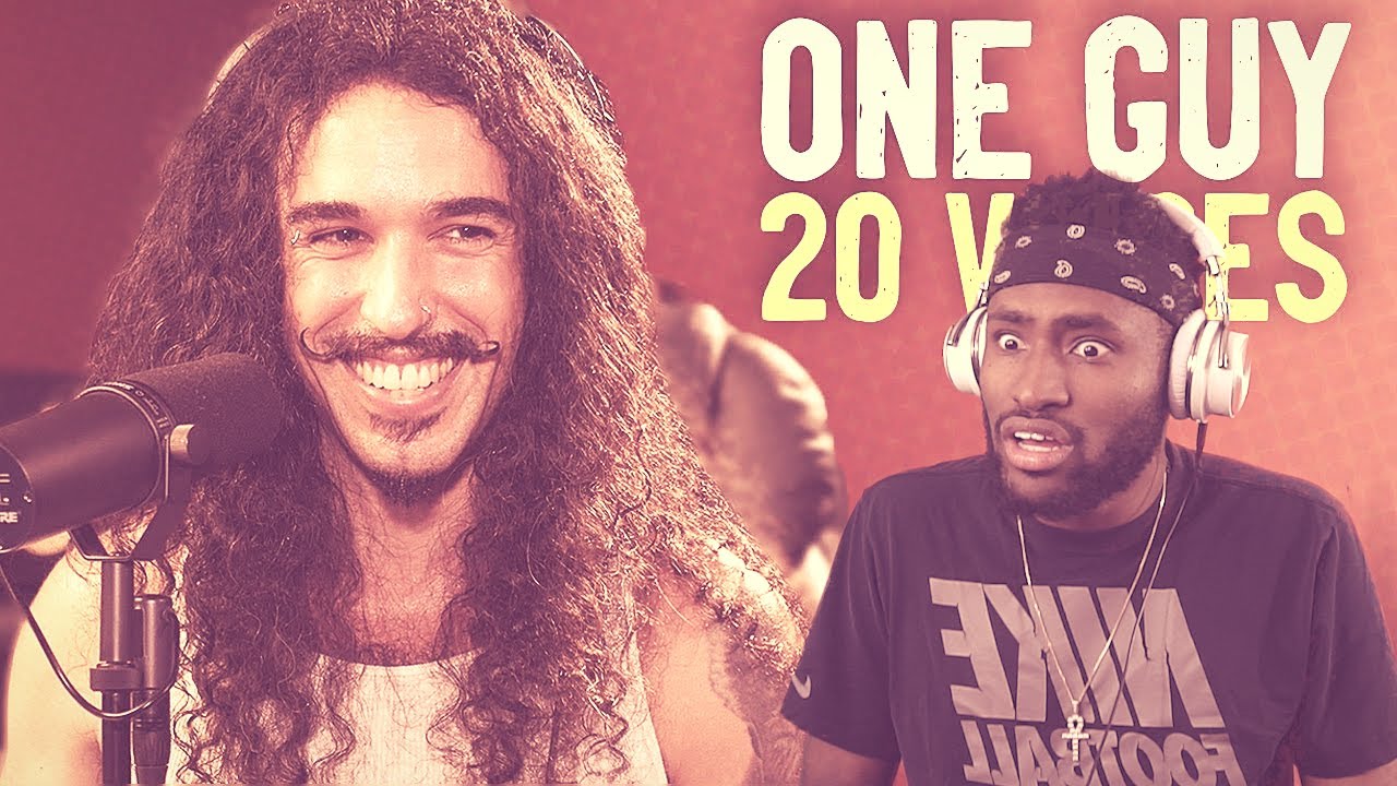 I ENDED THE VIDEO AFTER THIS!! One Guy, 20 Voices (Michael Jackson, Post Malone, & MORE) (Reaction!)