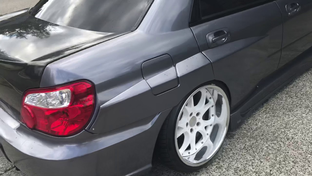 02-07 Subaru WRX/STi ABW WRC Rear Body Kit