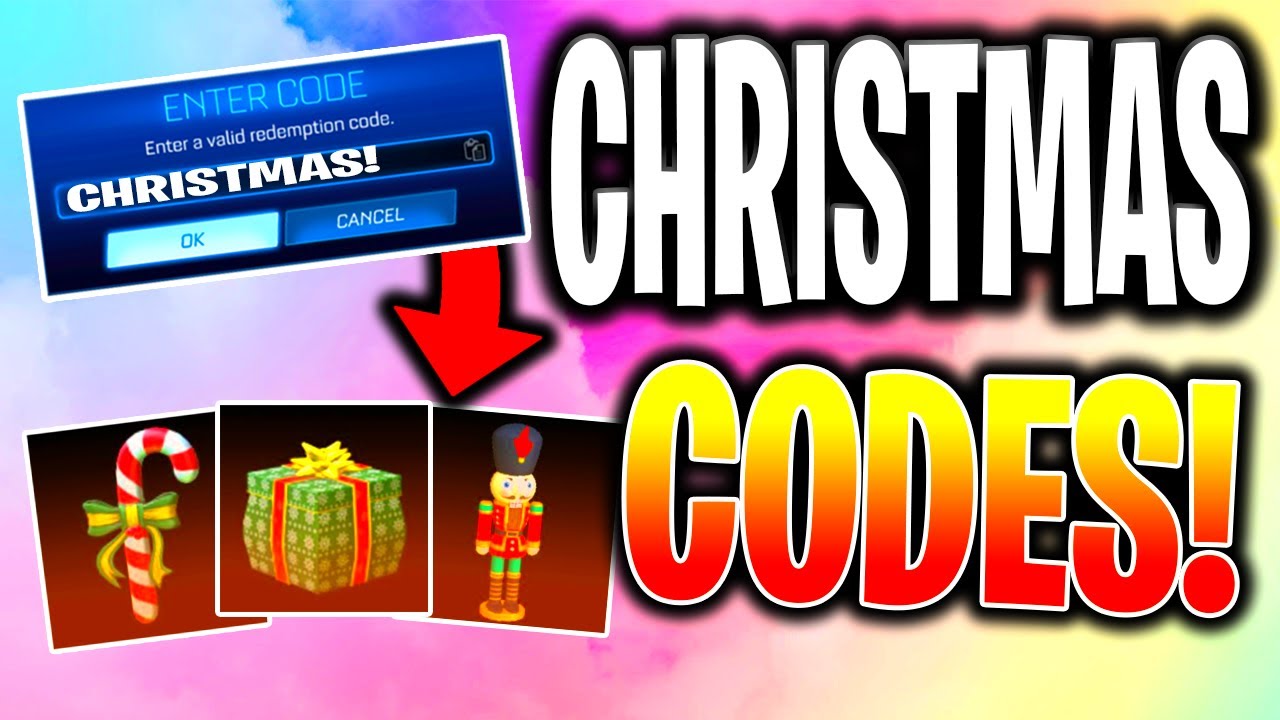 Rocket League NEW Christmas Redeem Codes