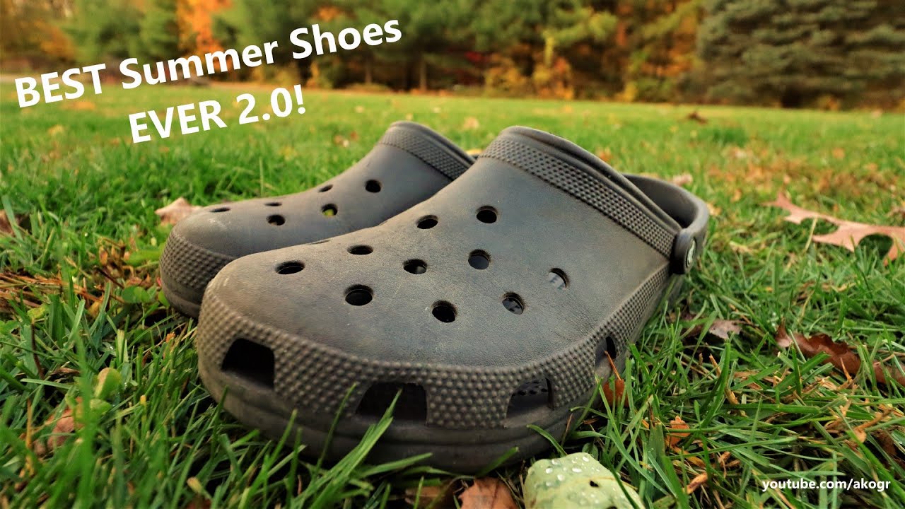 ЛУЧШАЯ ЛЕТНЯЯ ОБУВЬ 2.0! | Честный обзор классических сабо CROCS | AKOGR