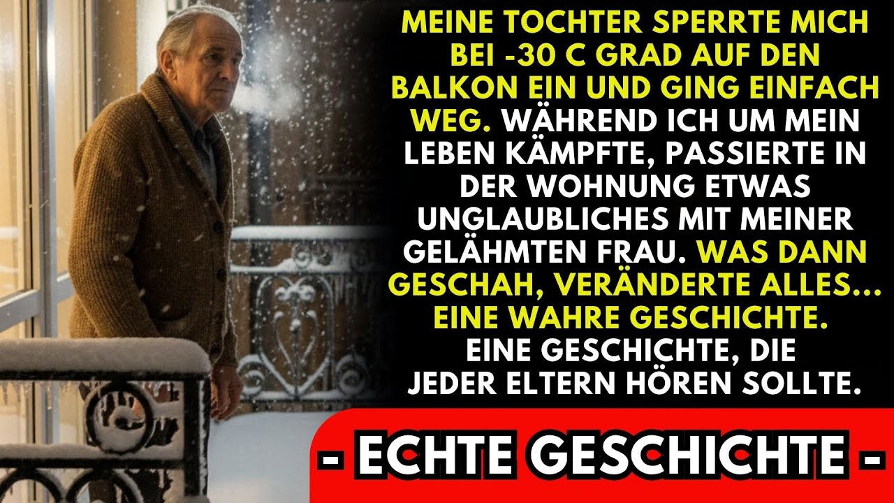 Als meine Tochter mich verlie&szlig;, sprang meine gel&auml;hmte Frau aus ihrem Rollstuhl. Doch alles hat...