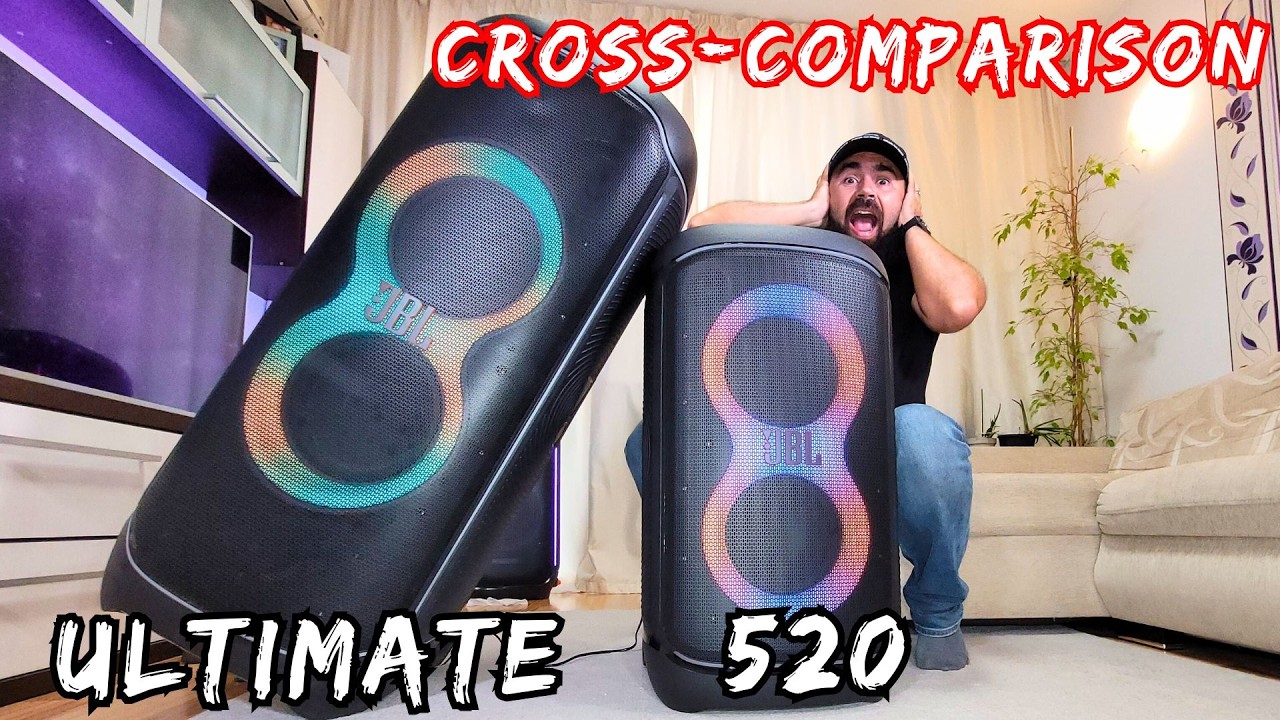JBL Partybox 520 VS JBL Partybox Ultimate (very interesting results!!!)