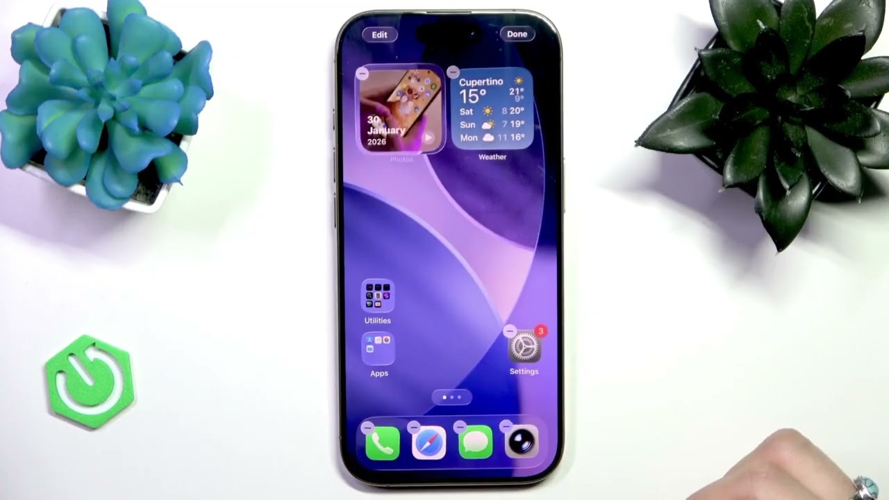 iPhone - 如何将小组件添加到主屏幕