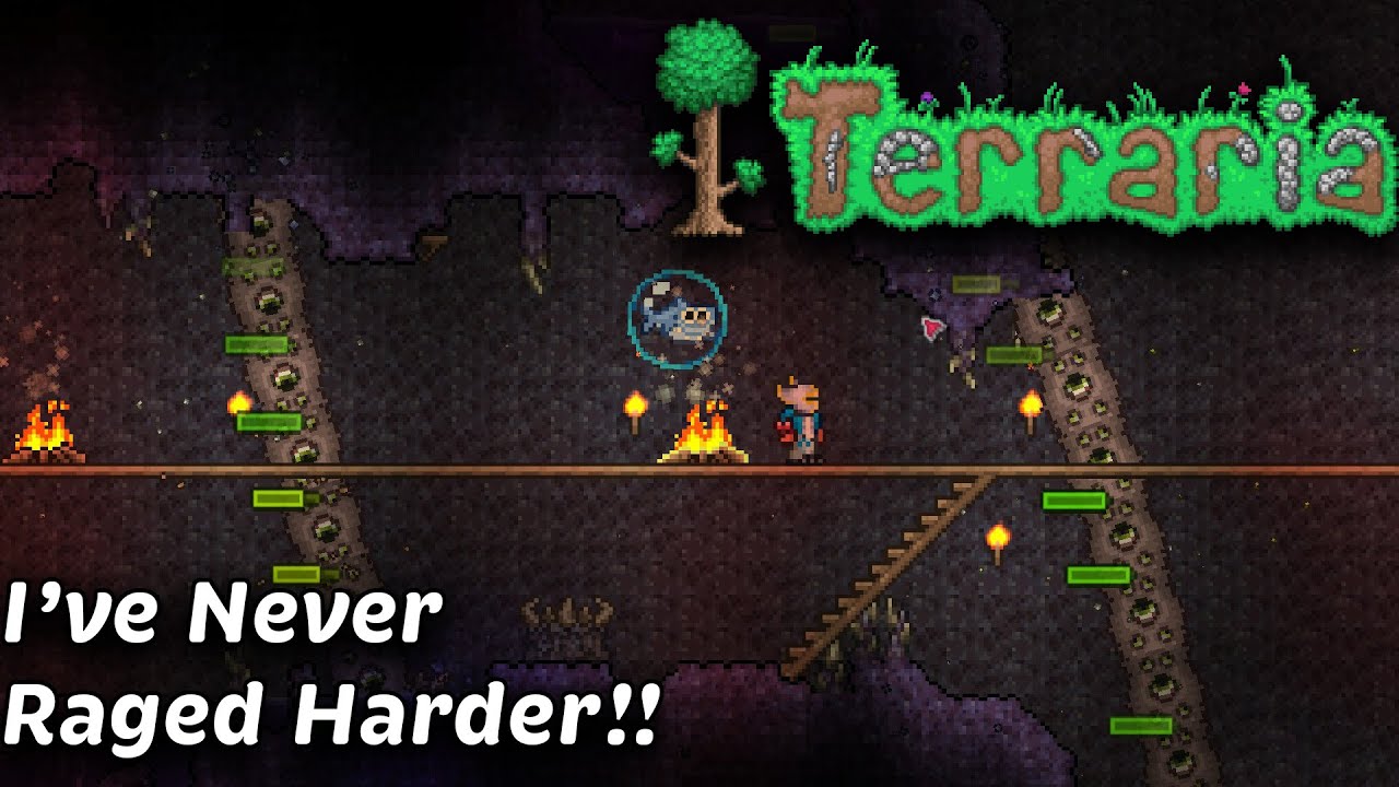 Terraria is a Rage Game in Disguise!! | Terraria Pt 3