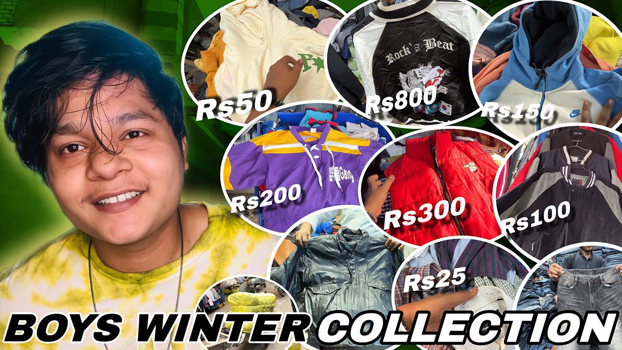 Coat Market Delhi 🤯| Boys winter Collection 2025 | thirft market 😱 | winter collection￼ 2025 🔥