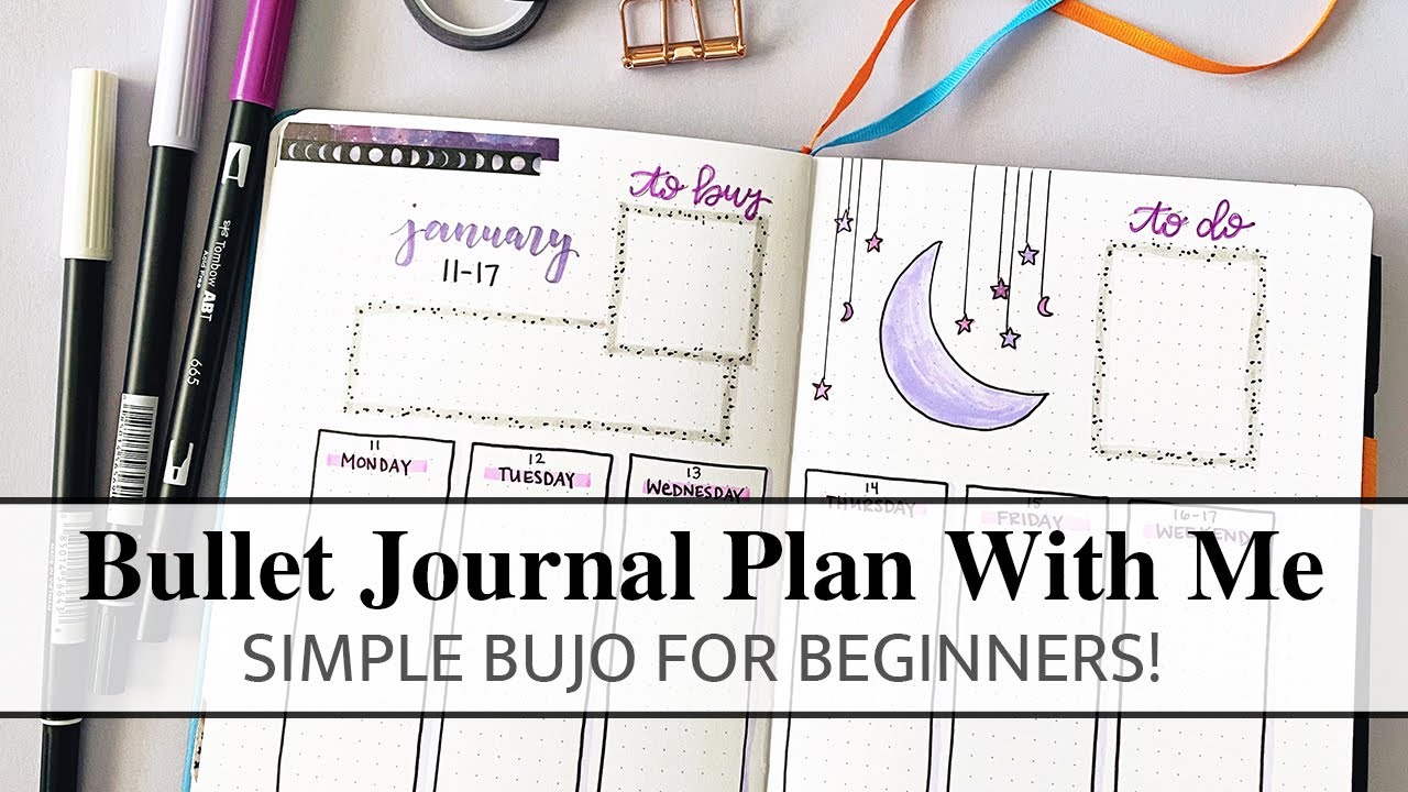 PLAN WITH ME IN MY NEW BUJO! | Scribbles That Matter | Week of January 11, 2021