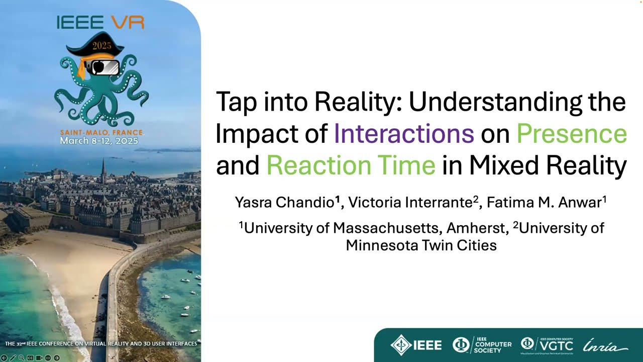Tap into Reality: Understanding the Impact of Interactions on Presence...