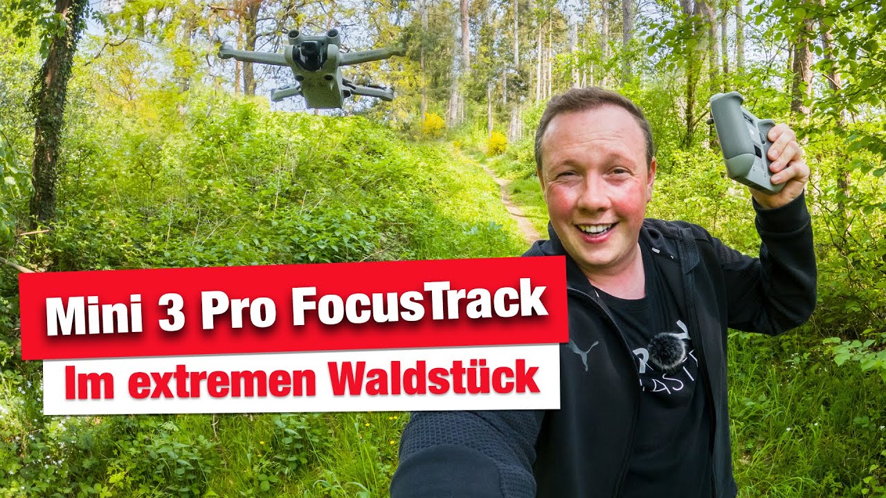 Dji Mini 3 Pro - FocusTrack - TEST EXTREM Tracking - APAS 4.0 - DEUTSCH 4K / Teil 3