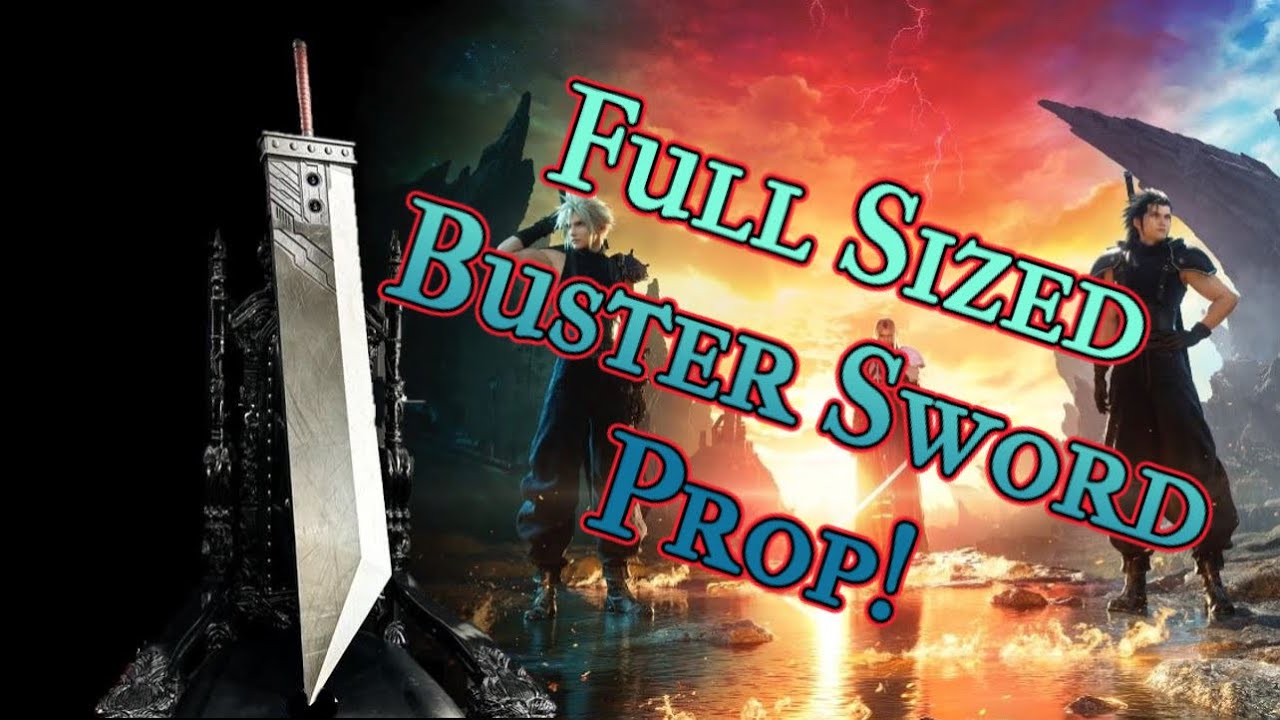 Buster Sword Replica! - Final Fantasy VII - Unboxing Video and Review