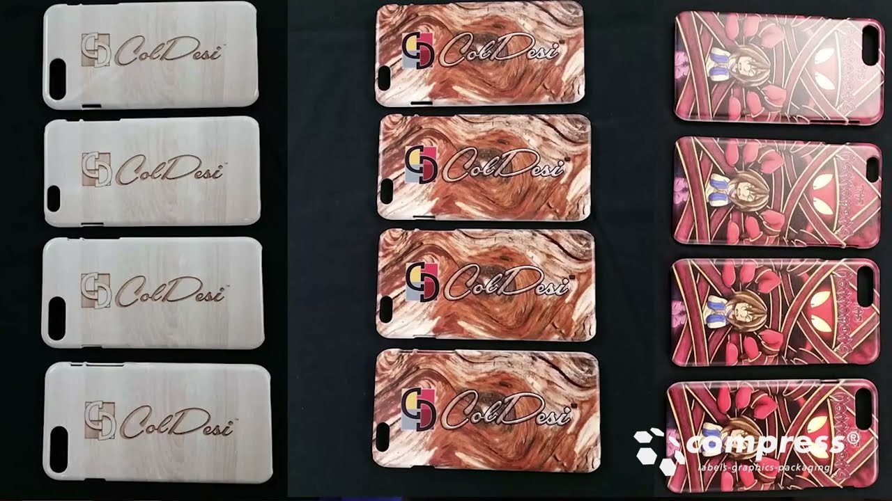 Compress UV | Printing Custom Phone Cases | Phone Case Production | UV Printing