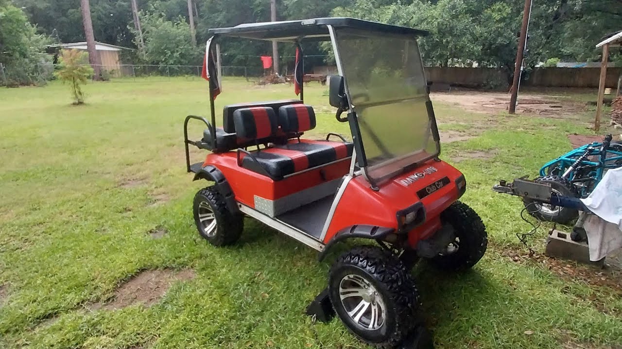 Golf Cart, 90s Club Car DS drive clutch bolt Removal.
