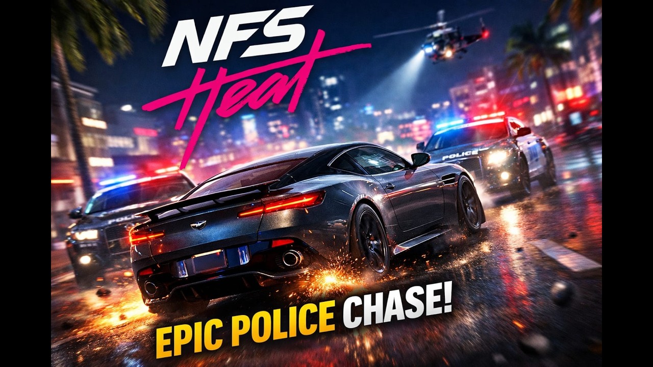 Need for Speed™ HEAT [ POLICE NIGHTMARE ] successful escape