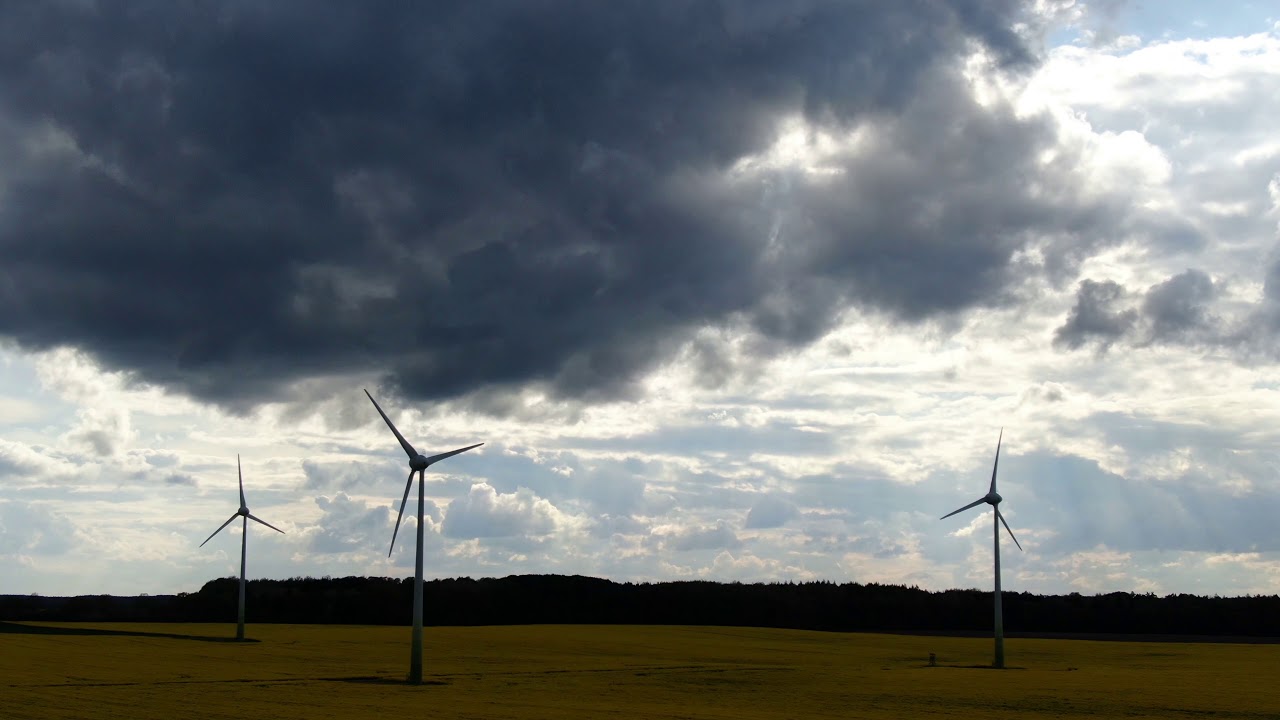 4K Rapsfeld bei Penzlin Neubrandenburg Drohne Mavic 2 Zoom Mai 2020