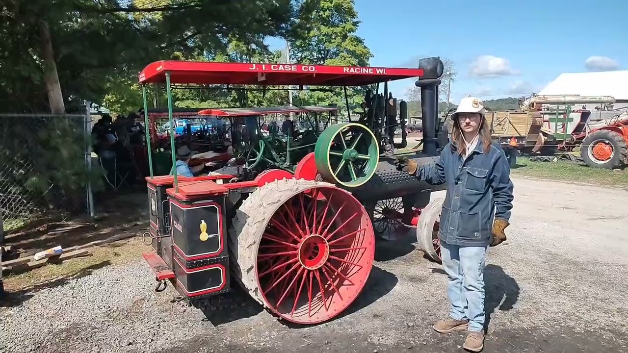 David Weyand's 5/8 scale Case steam tractor
