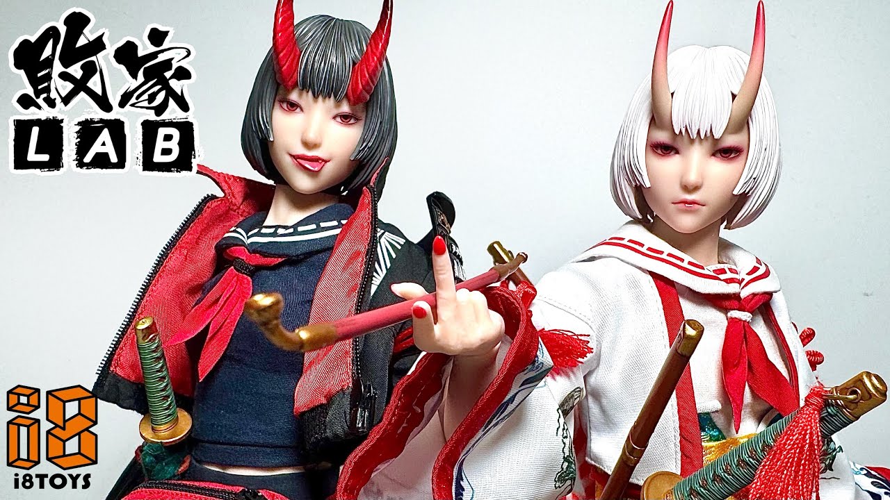 i8toys【敗家Live】機•人•誌: 夜叉雙子-大神公奈&大神莉月彩 設計師Gharliera  機甲少女戰士 I8-GLIE001 & 002 Kina & Rirua OOKAMI