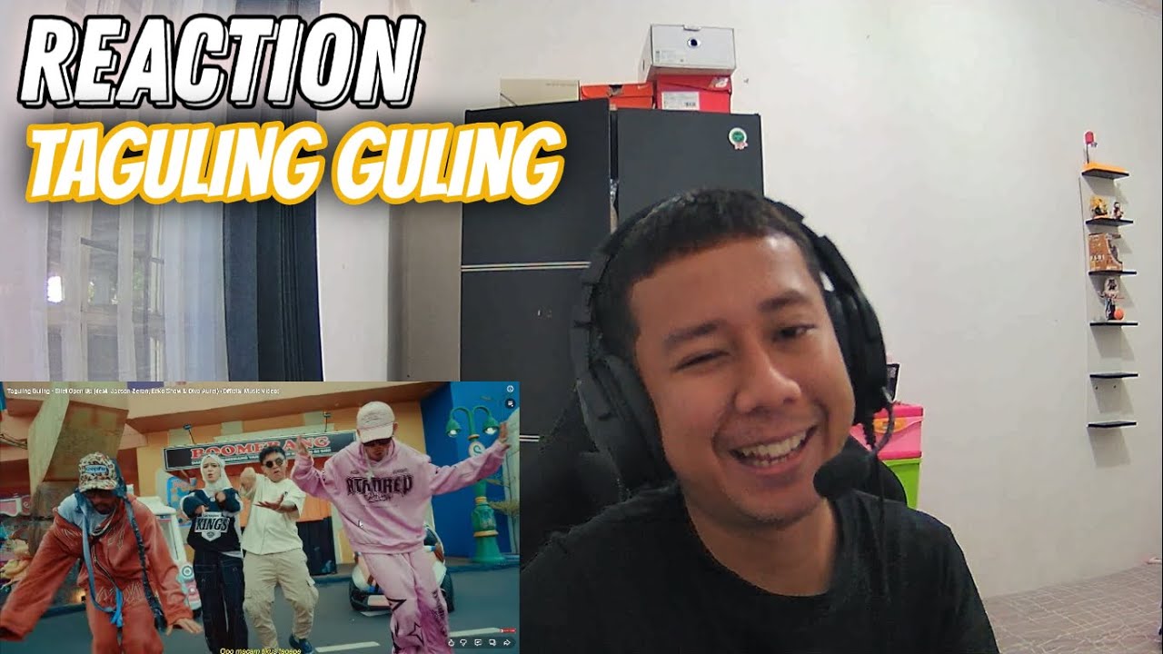 REACTION Taguling Guling   Silet Open Up feat  Jacson Zeran, Ecko Show & Diva Aurel (Music Video)