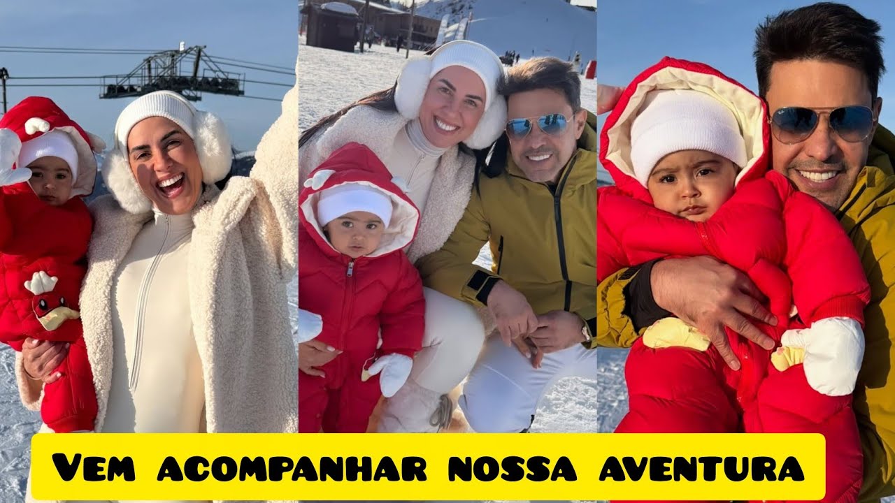 Graciele Lacerda: VLOG COMPLETO DO NOSSO DIA NA NEVE