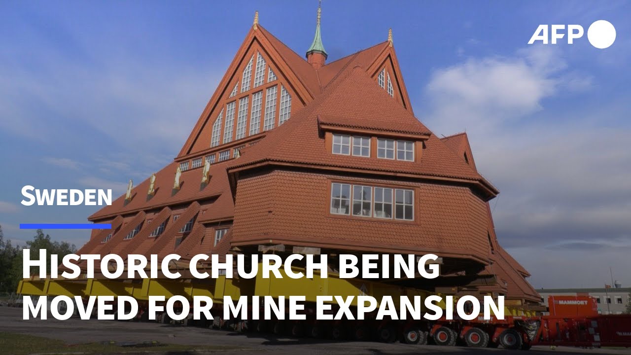 Historic Swedish church on the move in logistical feat | AFP