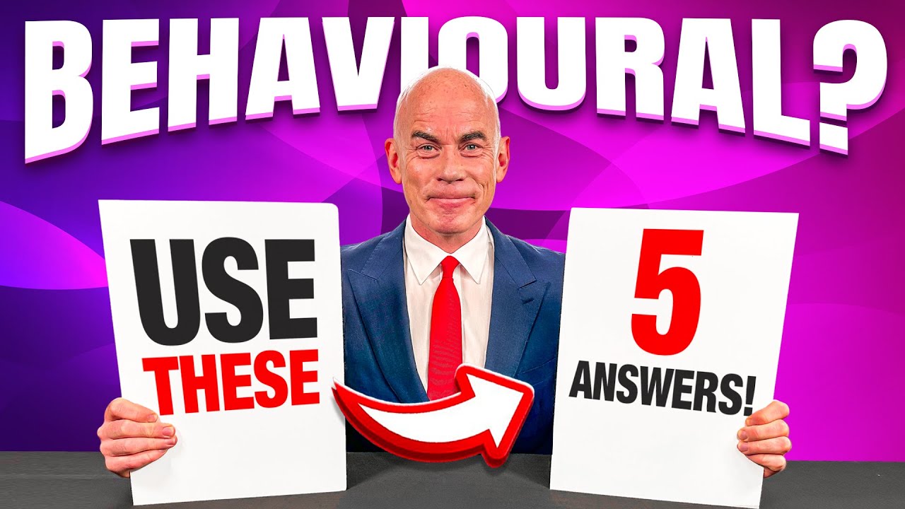 BEHAVIOURAL INTERVIEW QUESTIONS & ANSWERS!