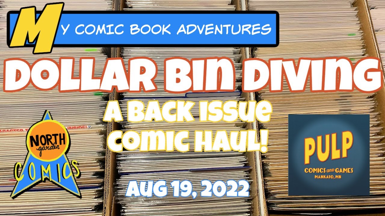 DOLLAR BIN COMIC HAUL PULP COMICS | MY COMIC BOOK ADVENTURES 2022 EPISODE 18