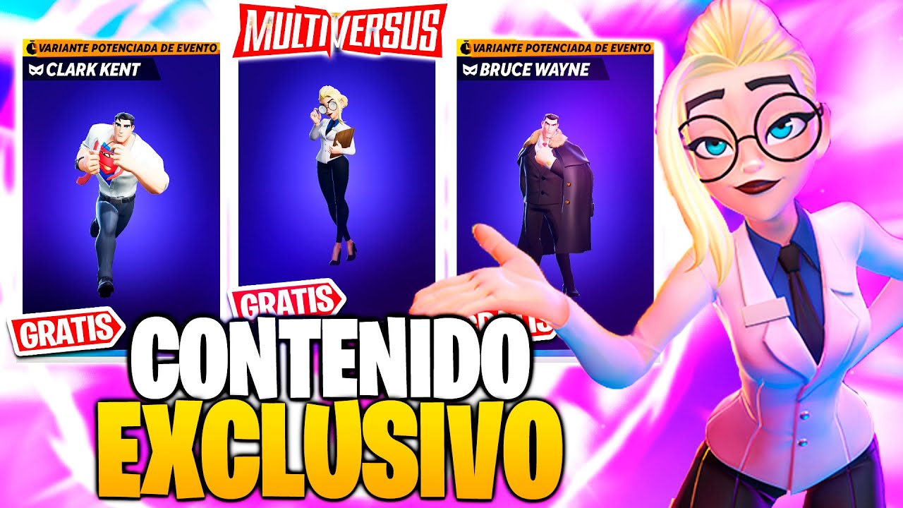 DESBLOQUEA *GRATIS* las NUEVAS SKINS EXCLUSIVAS en MULTIVERSUS! DOCTORA HARLEY y MÁS!