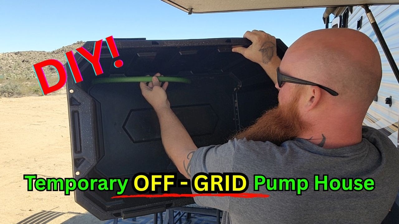 DIY Solar Powered Pump House