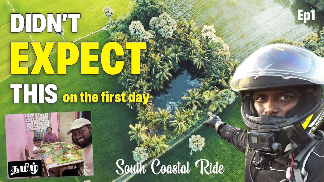 FIRST Day of the Ride with NO PLAN | முதல் நாளே இப்படியா? | Chennai to Rameshwaram - @VigneshPT