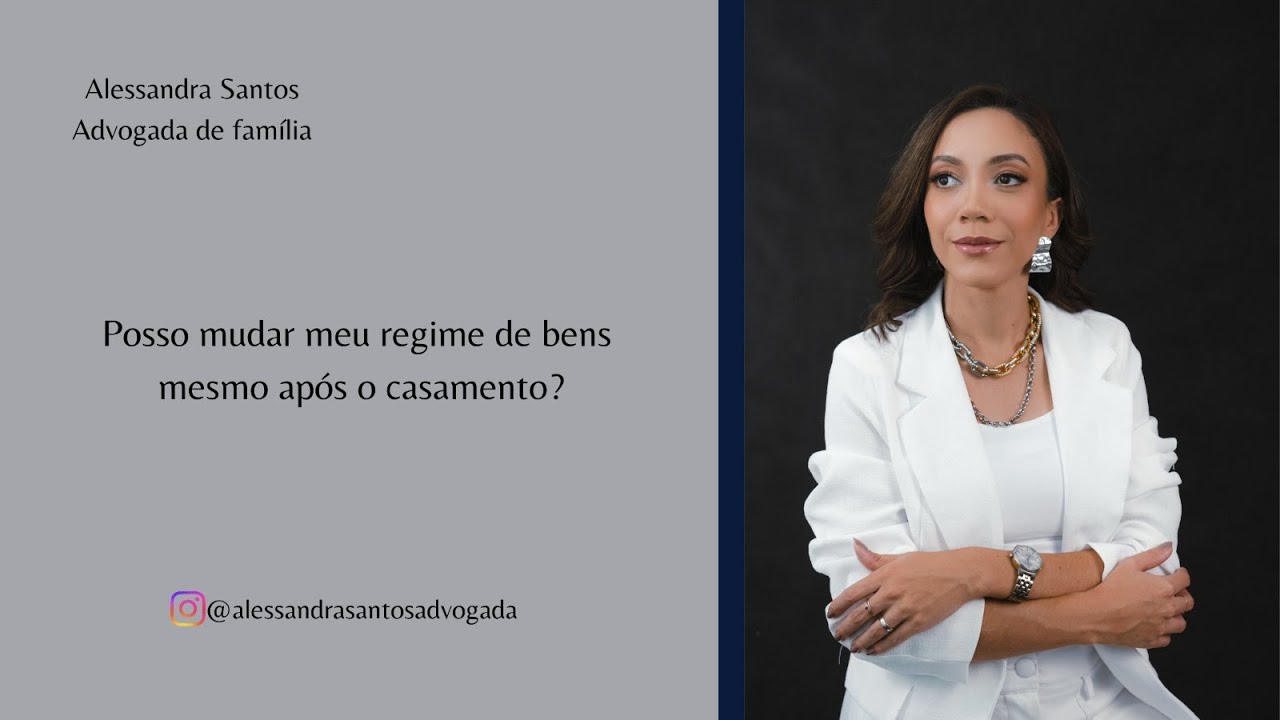 Posso alterar o regime de bens mesmo estando casada? 