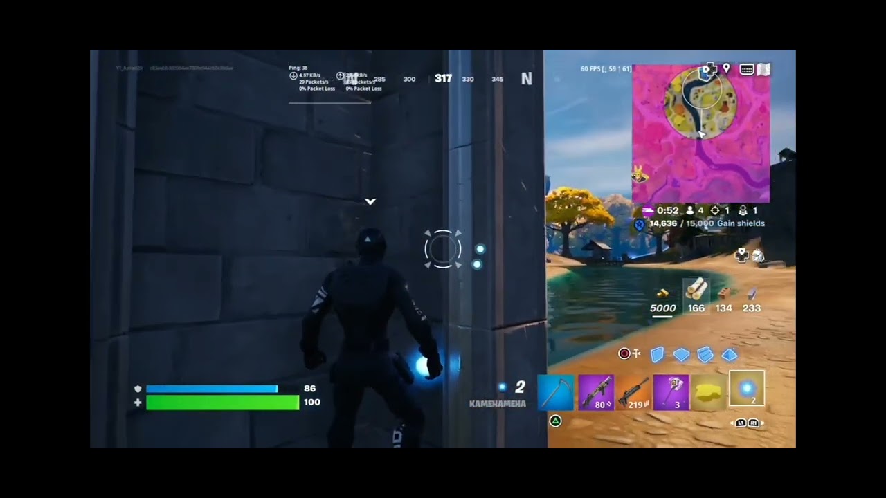 Fortnite last second win. He thought he had me...