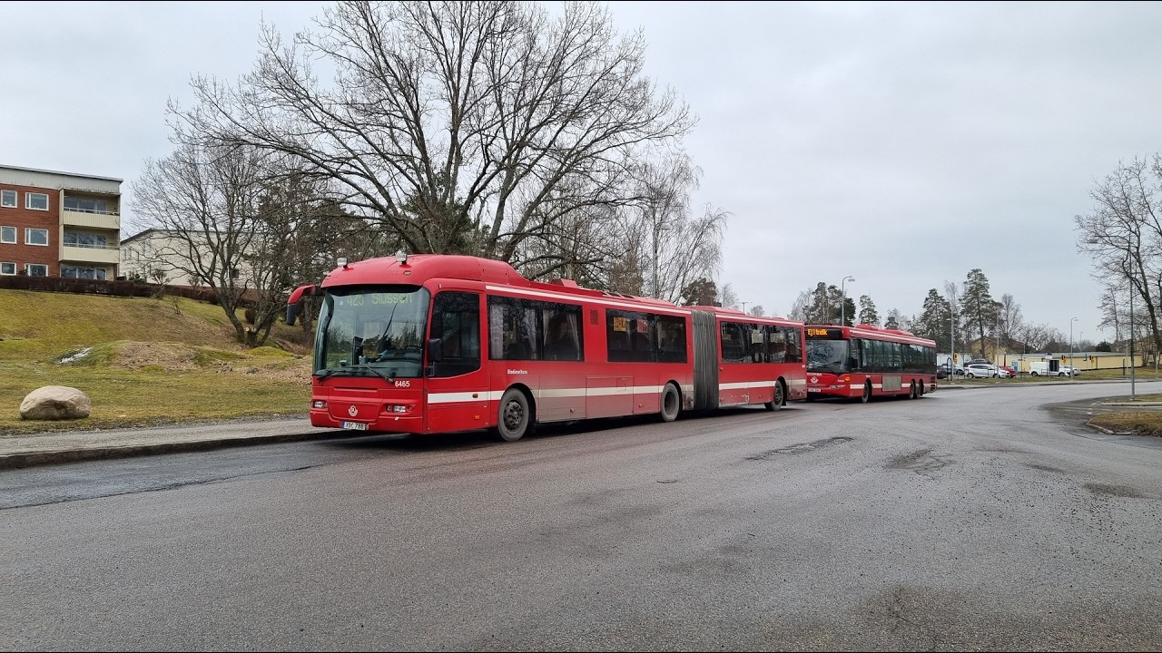 Volvo 8500LEA Keolis 6465 ZF Ecomat, line 425 Gustavsbergs Lugnet - Slussen, Värmdö/Nacka, Sweden