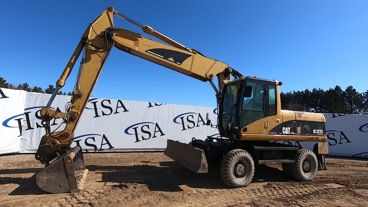 15530 - Caterpillar M322C Excavator Will Be Sold At Auction!